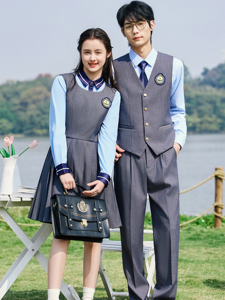 College Style Dress Jk Uniform Suit Men and Women Kindergarten Uniforms Teacher Work Clothes Student Chorus Performance Clothes