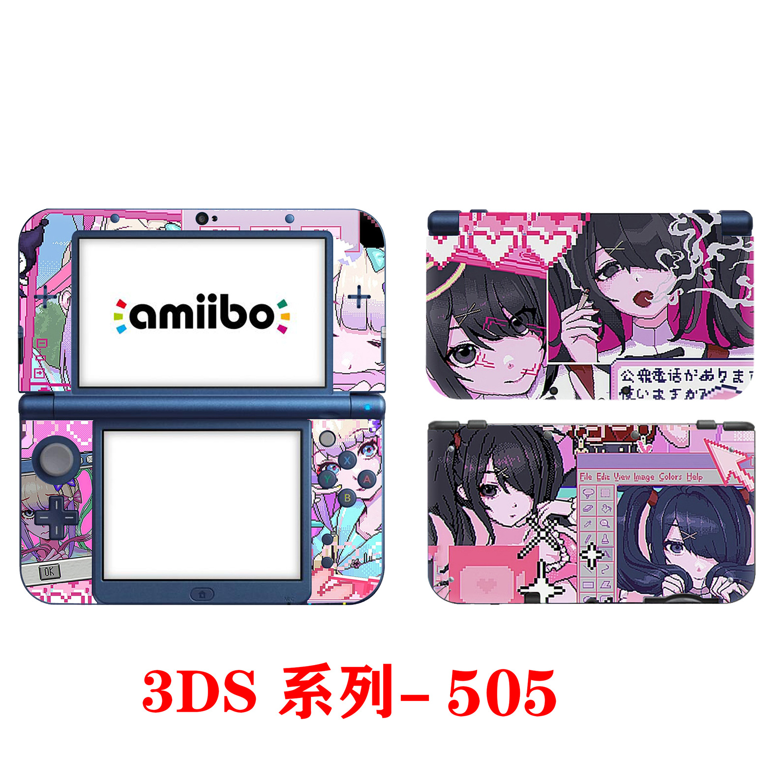 новые наклейки для 3Ds полный ассортимент наклеек для Nds полный ассортимент наклеек Time Agent Meow Si Run Corner Creature