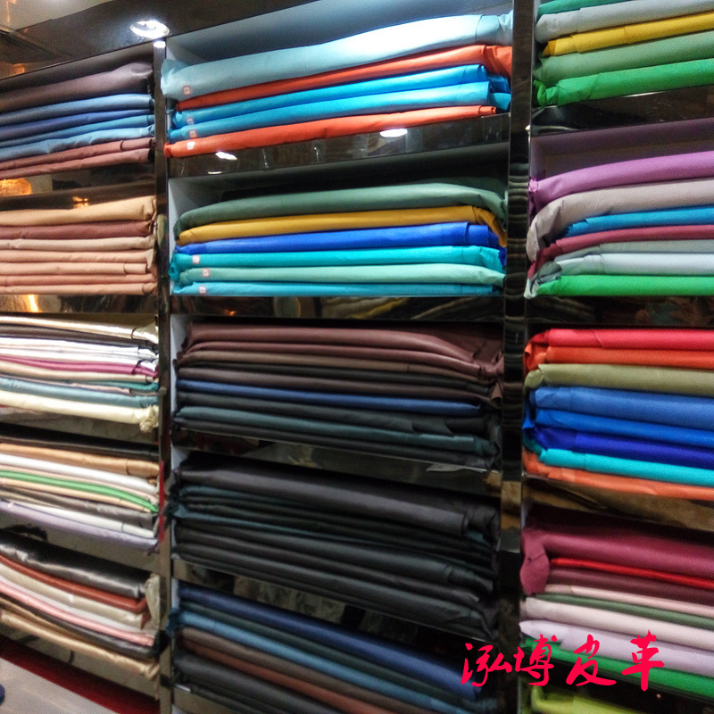 High Quality Top Layer Water Dye Color Pigskin Shoe Material Bag Leather Linepi Leather Leather Material