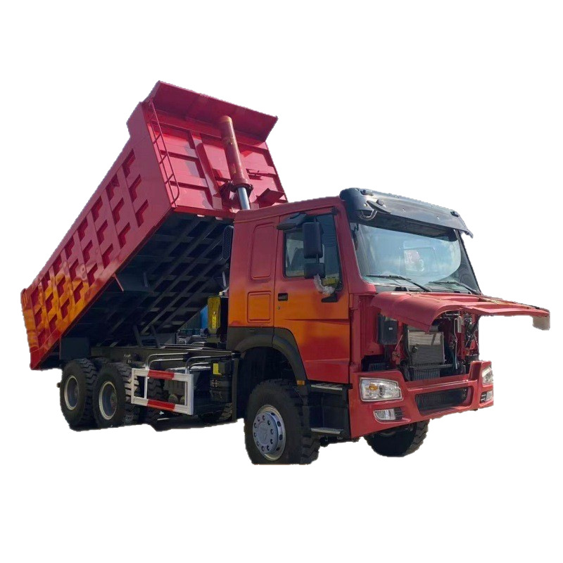 Earthmoving Dump Truck for Self-Unloading Sand and Gravel, Heavy Duty Howo Reinforced Chassis, Heavy-Duty Wear-Resistant Unloading Dump Truck