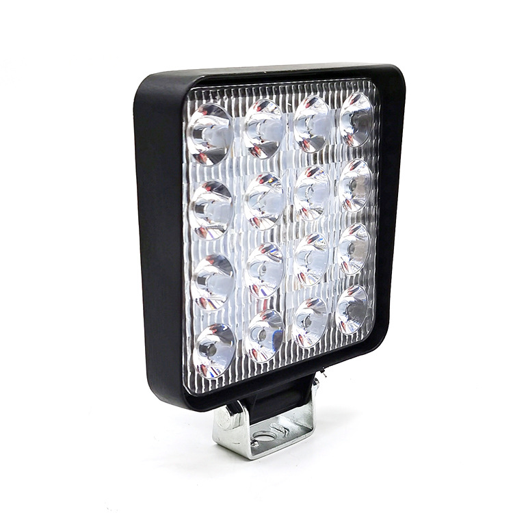 LED work light circuit board 16 beads-48W-crystal lamp beads high power 10-60V wide pressure self-supplied materials