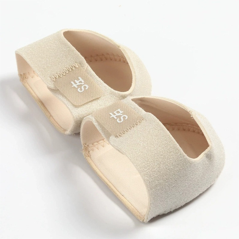 Silicone Heel Cover Heel Cover Shock-Absorbing Pad Heel Socks Cover Gel Protective Cover for Men and Women with Velcro Shock-Absorbing Pad