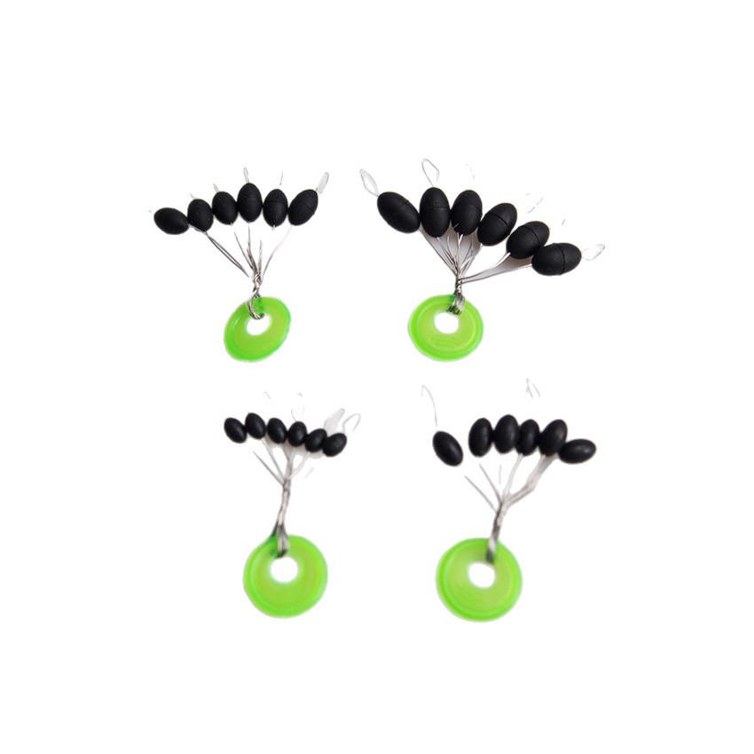 Competitive Beef Tendon Luminous Space Beans Large Space Beans Sea Fishing Olive Fixed Bean Line Set Accessories Bulk Small Accessories