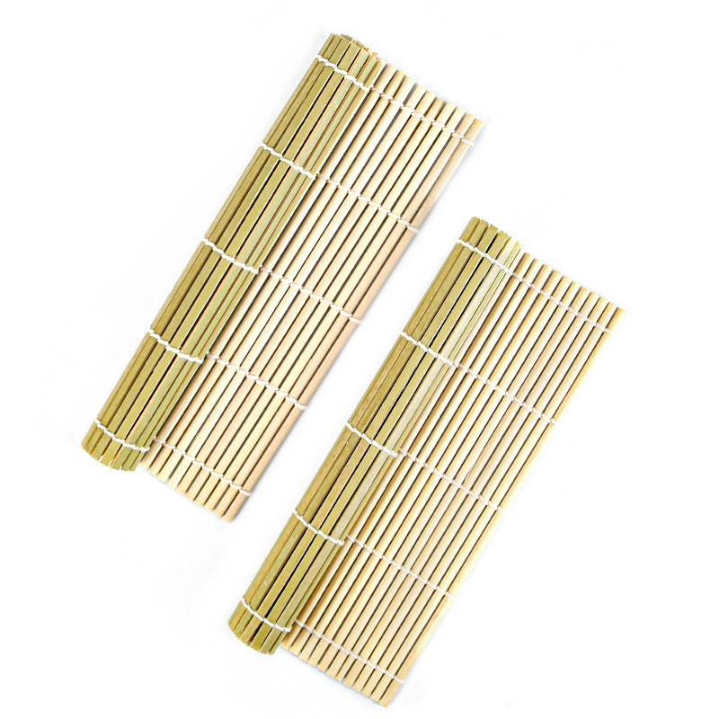 Bamboo sushi roller shutter green skin sushi roll sushi curtain Japanese Laver rice artifact sushi tool mold wholesale