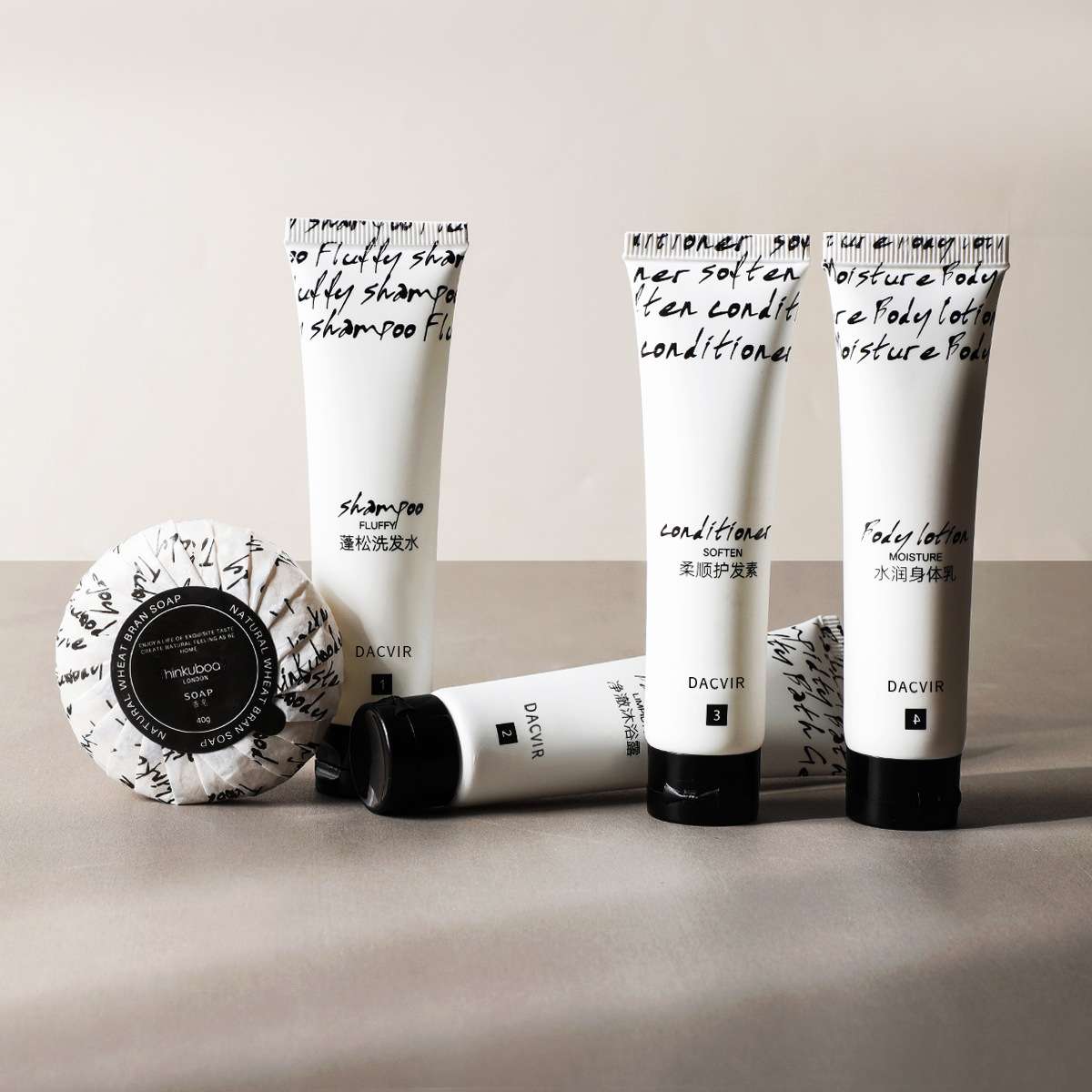 Five-Star Hotel Shower Gel, Fluffy Shampoo, B&B Shower Gel, Travel Body Lotion, Small Bottle Conditioner