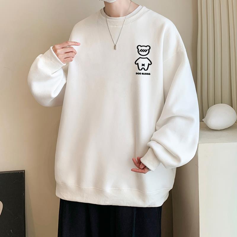 Взрывы! Осенний жакет мужской свитер с круглым вырезом мужская футболка в стиле Гонконг длинный рукав мужской жакет WY343-P28