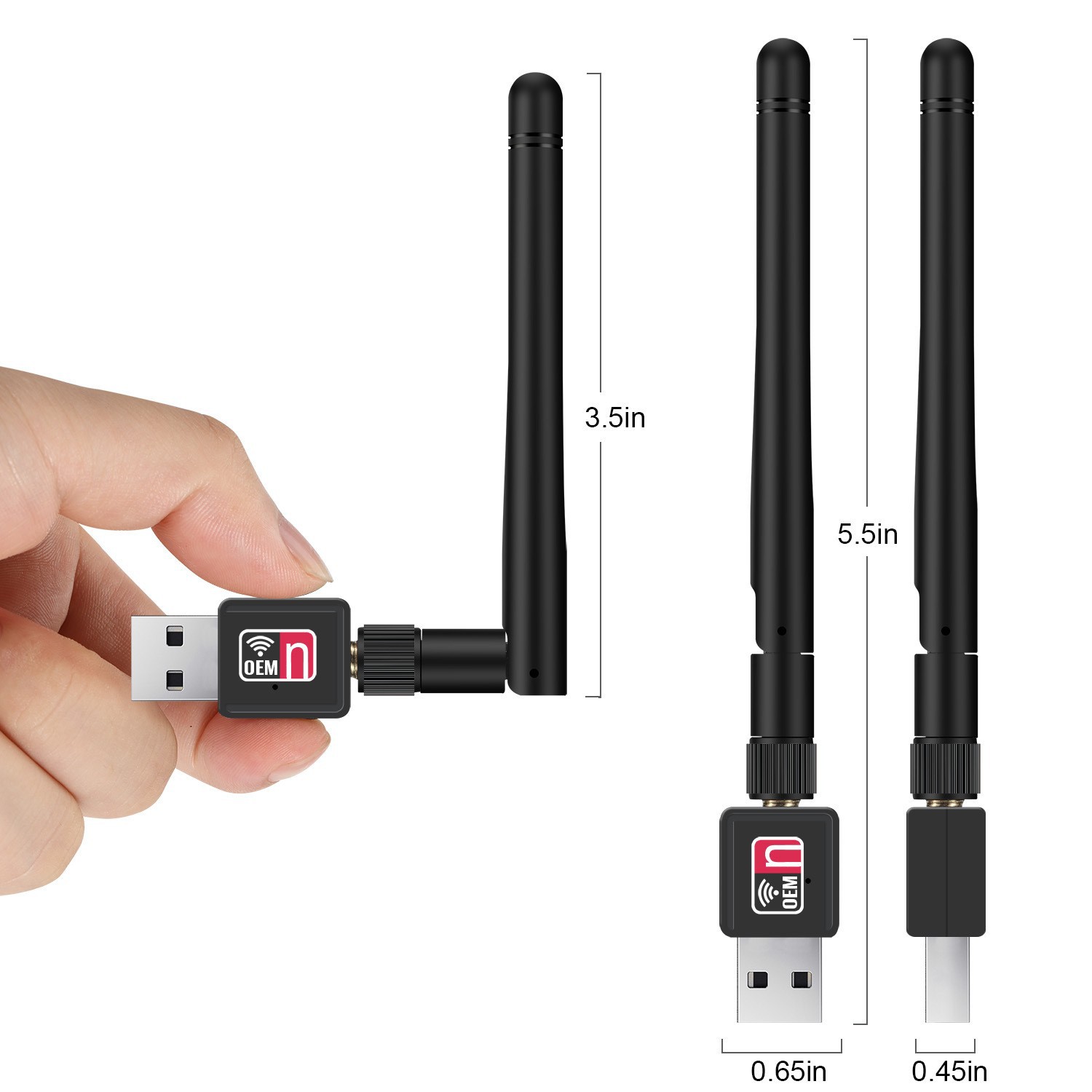 usb wifi 150M mini wireless small network card routing signal receiver RTL8188 external antenna 7601