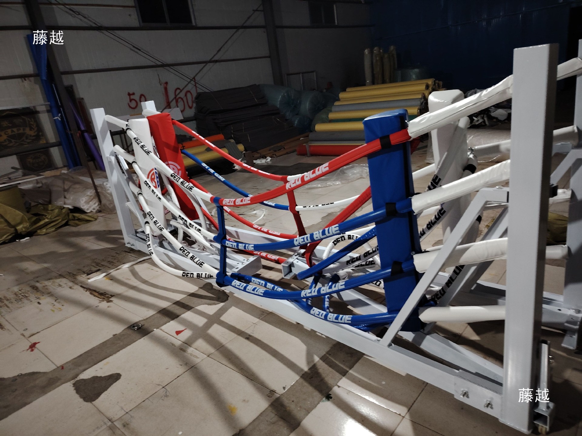 Folding Portable Storage Boxing Ring Storage Ring Sanda Fighting Muay Thai Competition Boxing Ring