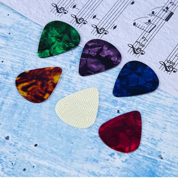 Guitar pick Universal ABS pick celluloid 0.46 0.71 0.96 pick shrapnel guitar Universal pick
