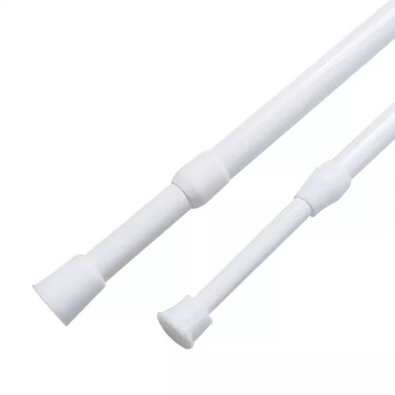 Curtain Rod, Punch-Free Telescopic Rod, Balcony Clothes Drying Rod, Door Curtain Rod, Installation-Free Single Rod, Clothes Hanging Rod, Shower Curtain Rod, Support Rod