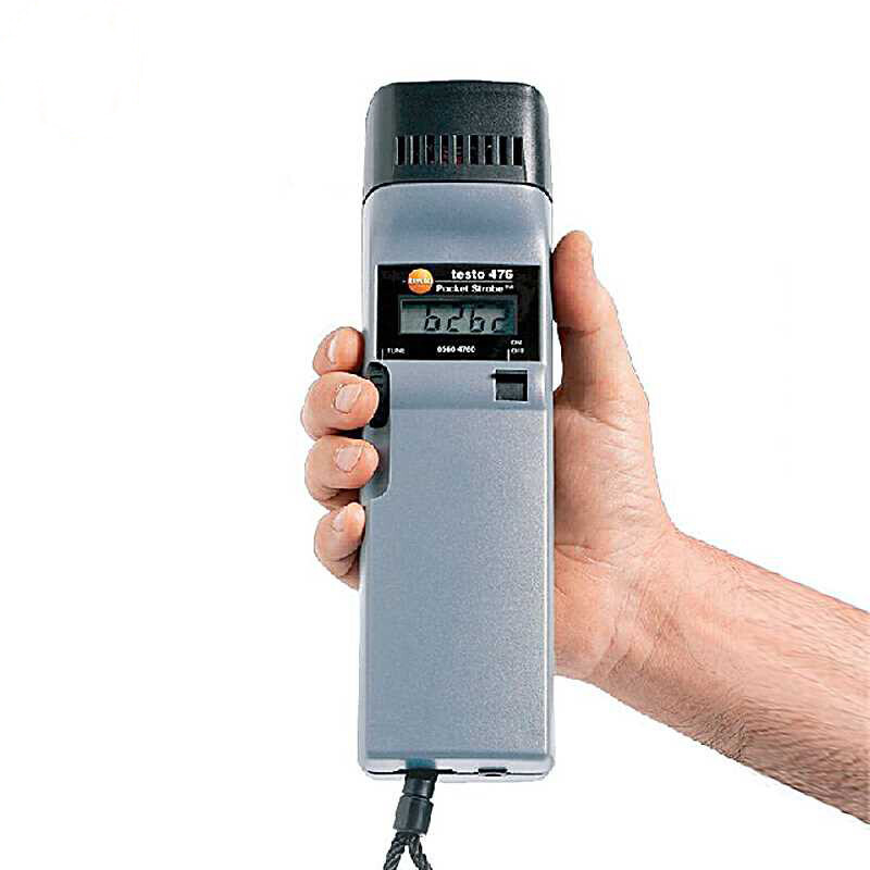 Negotiable Price Testo/Deutsche Tüv Handheld Stroboscopic Tachometer Testo476 Pocket Xenon Lamp Measurement.