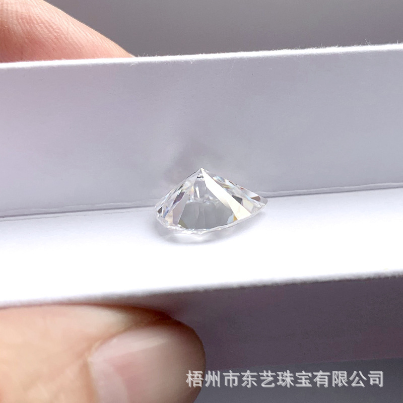 Moissanite Bare Stone Drop-Shaped Def Color Vvs Netity Wuzhou Origin Source Manufacturer Direct Supply Spot Wholesale