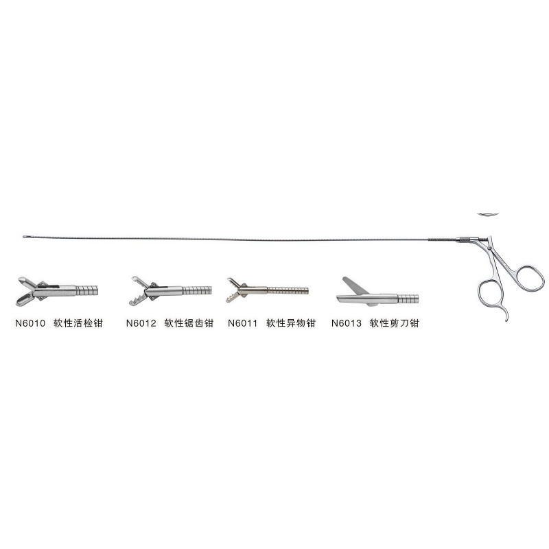 Urology Cystoscope Surgical Instruments Cystoscope Scissors Biopsy Forceps Foreign Body Forceps Serrated Forceps Factory Direct Sales