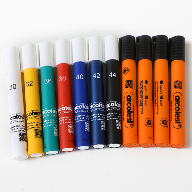 Original Genuine German Arcotest Dyne Pen Corona Pen Surface Tension Test Pen Dyne Liquid 28-72 # Three