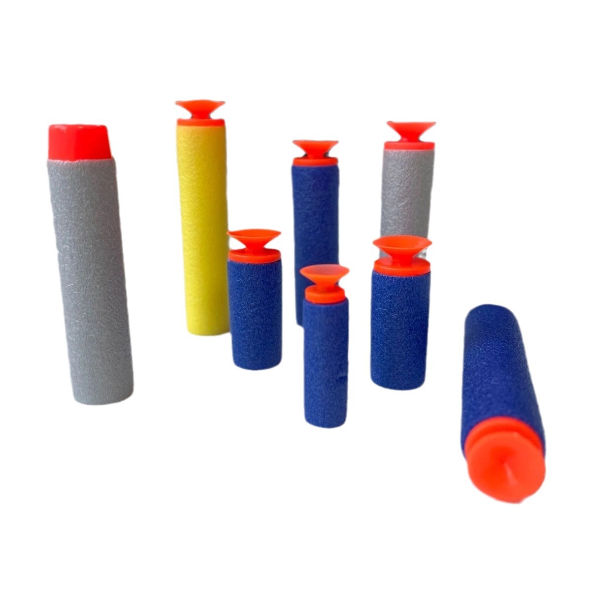 6.5Cmeva Solid Head Toy Gun Soft Bullet Accessories Suction Cup Soft Head Bullet Type Factory Direct Support Model