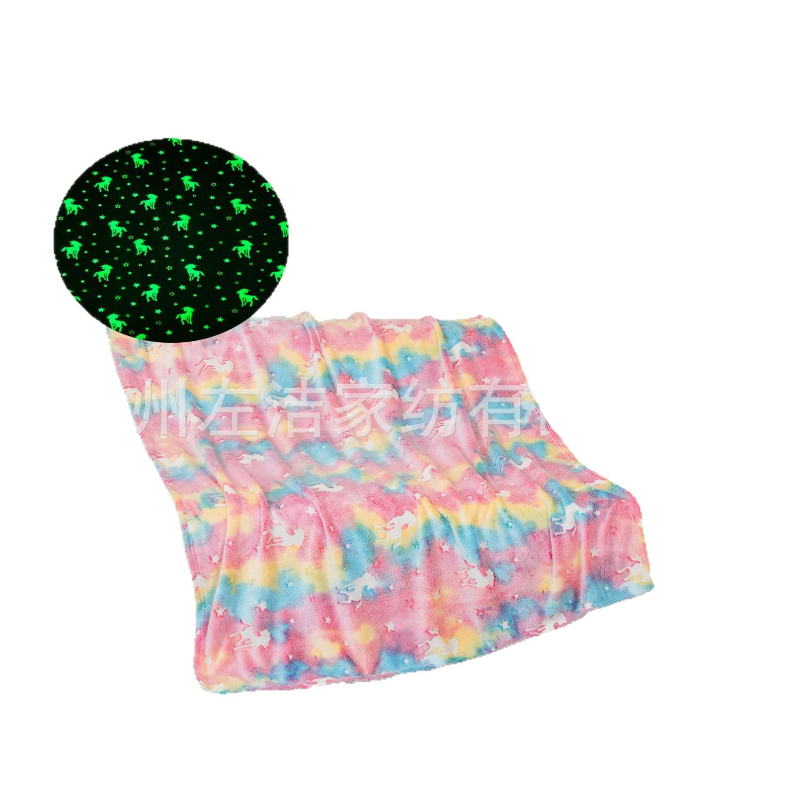 Wholesale cross-border children's blanket flannel office nap blanket cartoon kindergarten blanket air conditioning blanket in stock