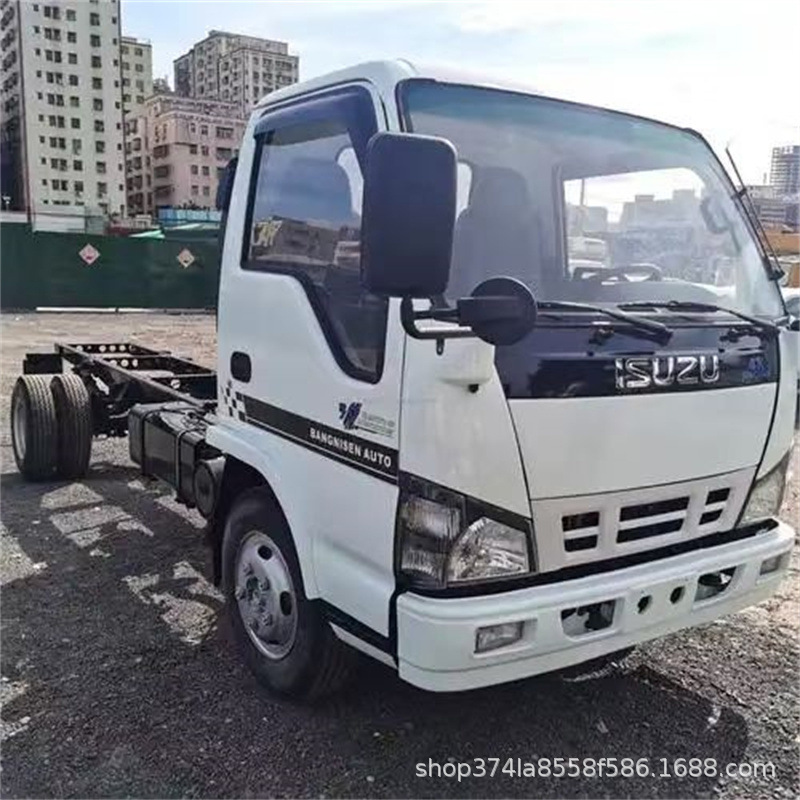 Экспорт шасси грузовика Qingling Isuzu 4.2м шасси легкого грузовика Howo 4*2 фургон