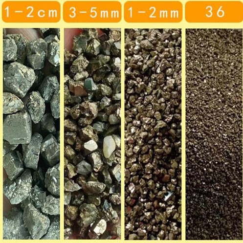 Wholesale of Iron Sulfide from Factories: Pyrite Sand, Pyrite Sandblasting, Rust Removal, Water Treatment, Tin-Titanium Alloy Sand, Large Particles