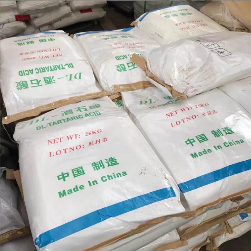 DL-Tartaric Acid Food Grade Electroplating Grade Acidity Regulator White Powder Industrial Grade Tartaric Acid