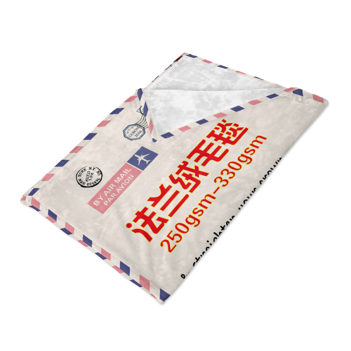 Flannel Blanket Custom Double-Sided Velvet Digital Printing Blanket Warm Blanket Cross-Border Home Textile Pod Dropshipping Factory