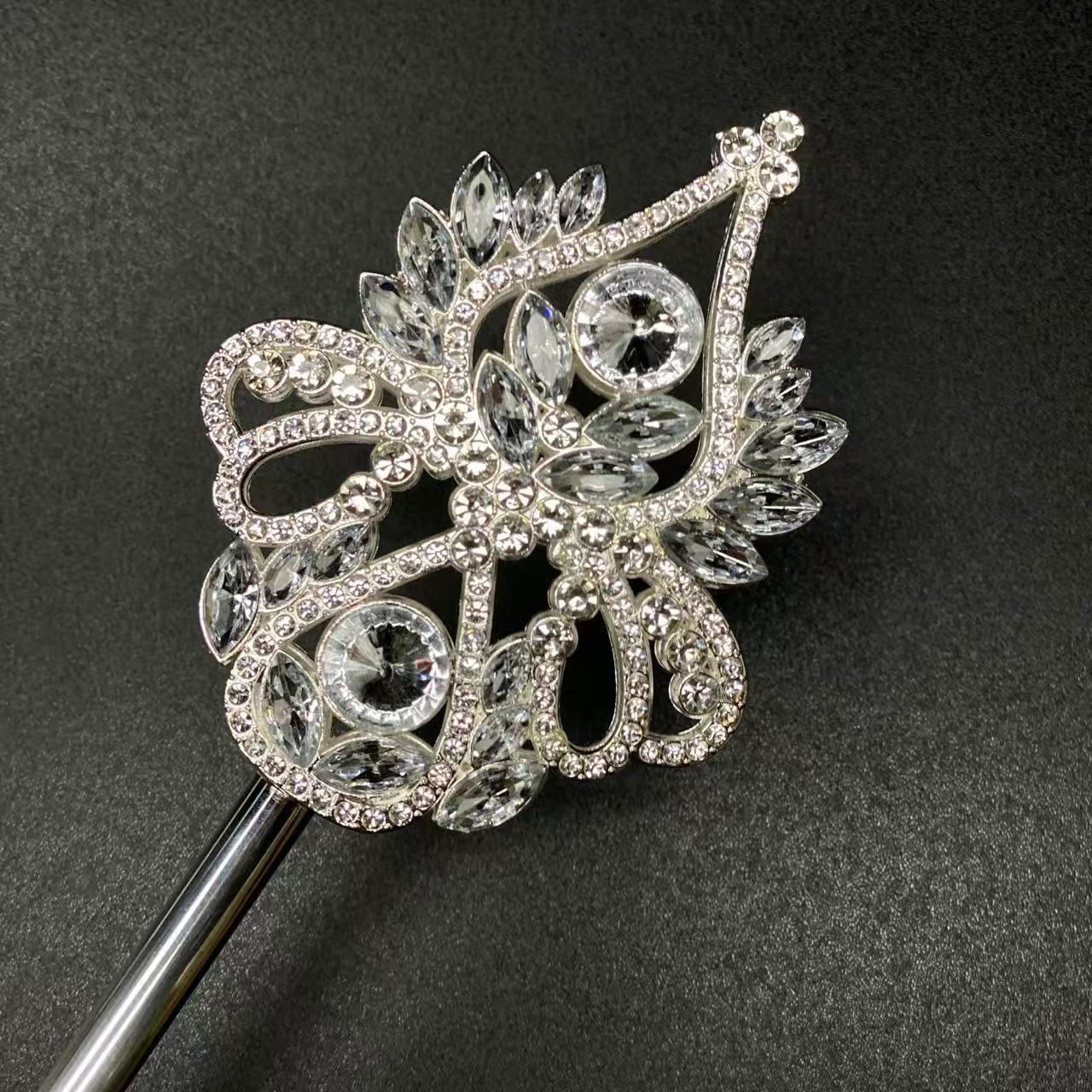 Athena's Scepter European and American Rhinestone Fairy Wand Is Used for Stage, Banquet, Birthday, Etc. Factory Direct Sales