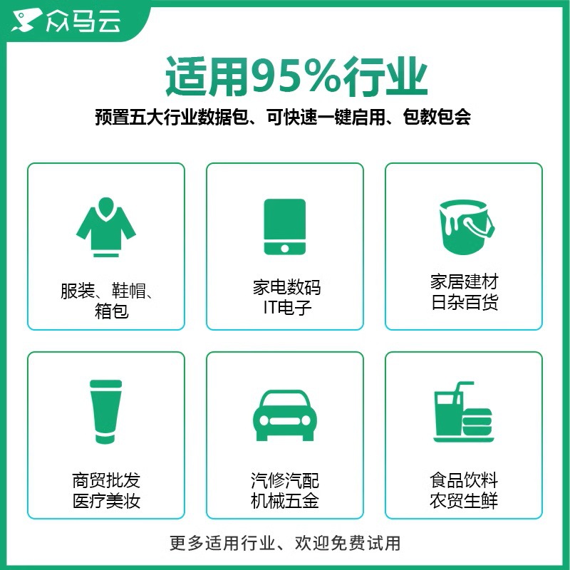 Zhongma Invoicing and Inventory Software Inventory Management Sales Software Cloud Erp Warehouse Management Invoicing and Inventory Software