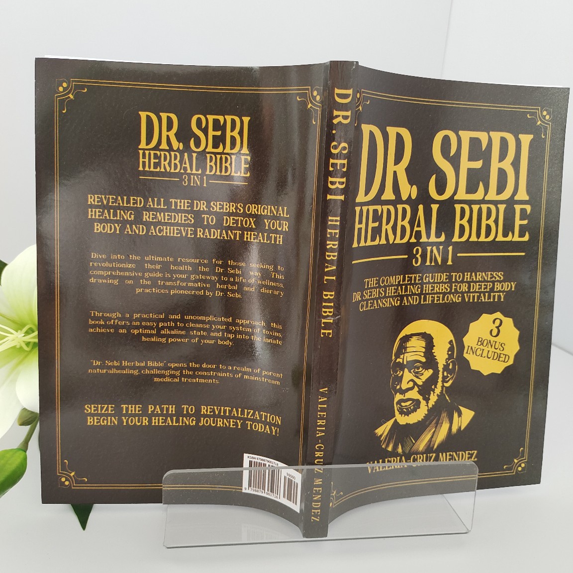 Cross-Border Popular Drsebiherbalbible3Bonusincluded Dr. Sebi Herbal Bible 3-in-1