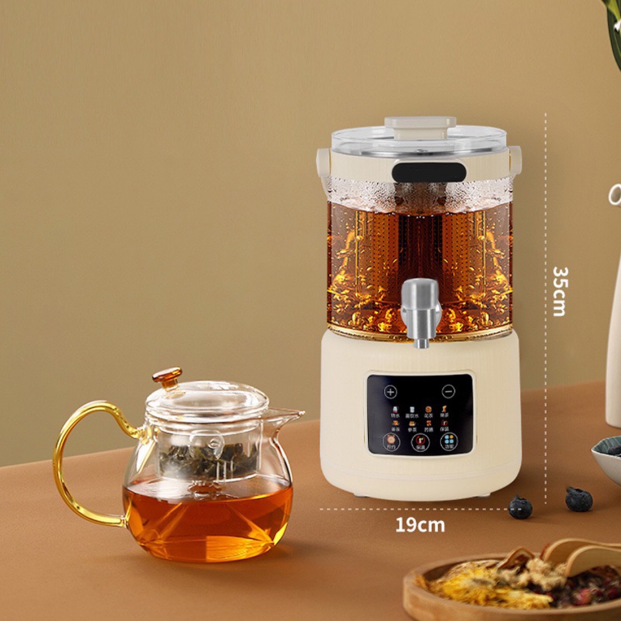Cross-Border Scented Tea Health Pot Split-Type Large-Capacity 3L Scheduled Health Tea Multi-Functional Electric Kettle