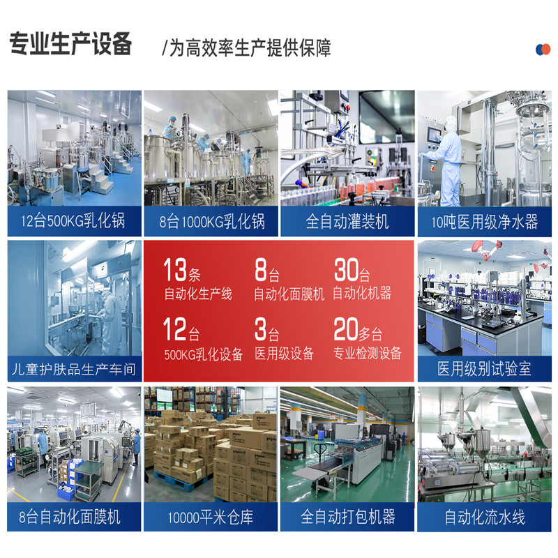 Xianghe Blue Copper Peptide Freeze-Dried Powder Repair Moisturizing Essence Oem Wholesale Beauty Salon Freeze-Dried Powder Processing and Customization