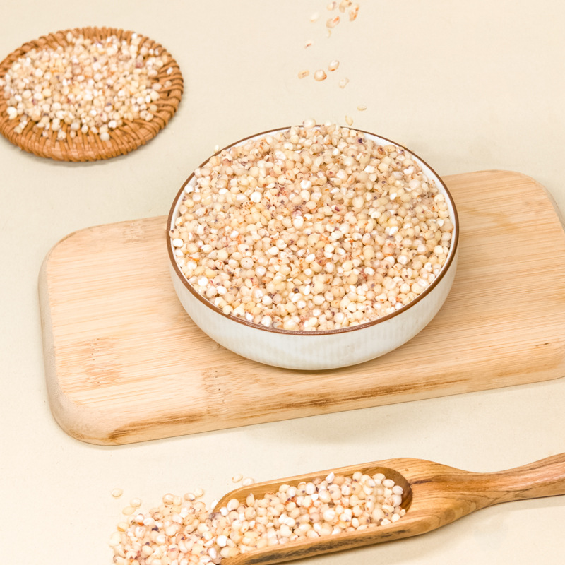 [Factory] Red Sorghum Rice 500g Shelled Sorghum Kernels Vacuum Packaging Coarse Grains Wholesale Grains Oem