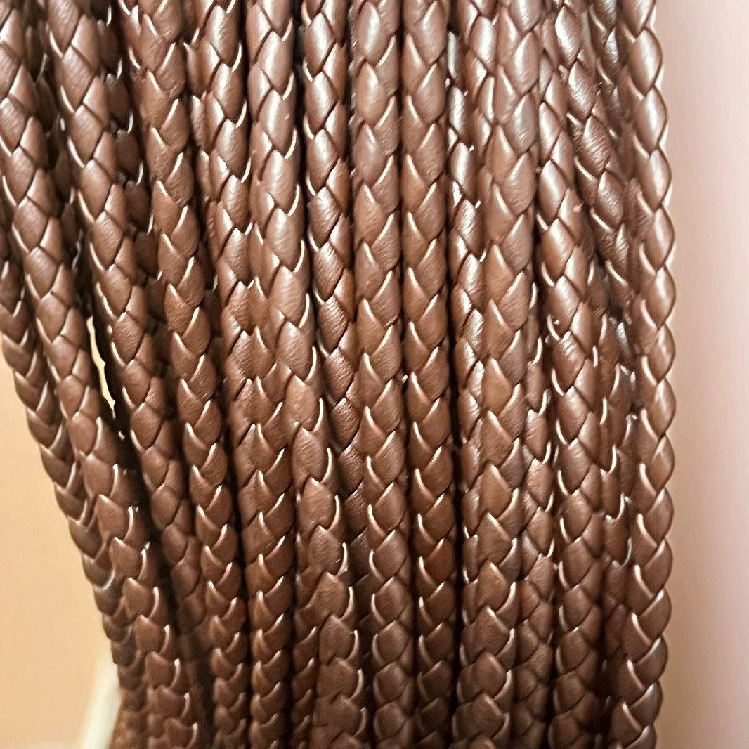 Оптовая продажа кожаного шнура 6мм для браслетов