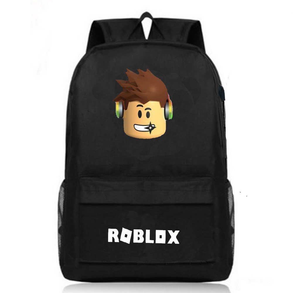 Кросс-бордерный мерч Roblox Рюкзак Звездное Небо для мужчин и женщин, сумка для ноутбука, рюкзак для старшеклассников с узором молнии