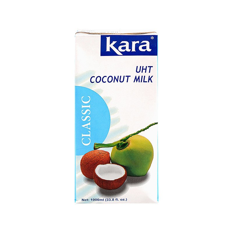 Indonesia Jiale coconut milk kara pure classic 1L whole box coconut milk Similo dessert commercial milk tea shop raw materials