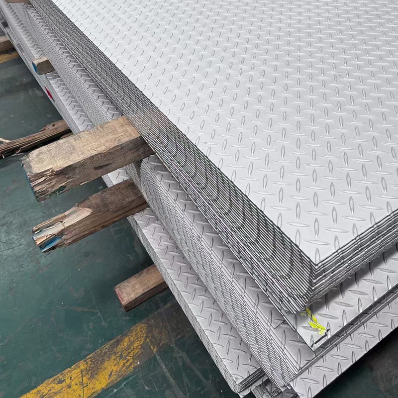 Spot 201 304 316L Stainless Steel Pattern Plate Stair Anti-Skid Plate Embossed Plate Lentil Pattern Stainless Steel Plate