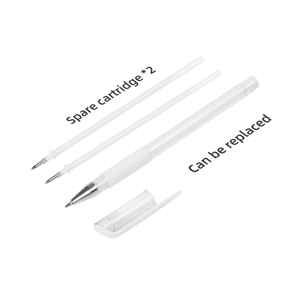 3 Pack manufacturers wholesale fixed-point stroke pen white marker tattoo marker pen