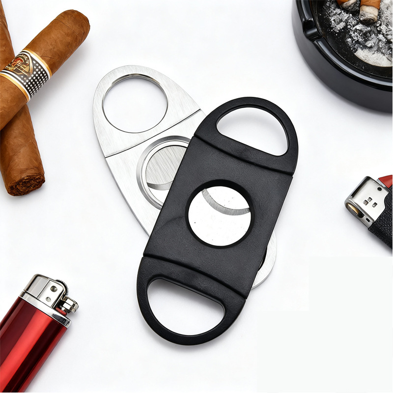 Прямая поставка из завода сигарный резак из нержавеющей стали набор для курения сигар все стальные ручные дробилки сигар удобные сигарные ножницы индивидуализация