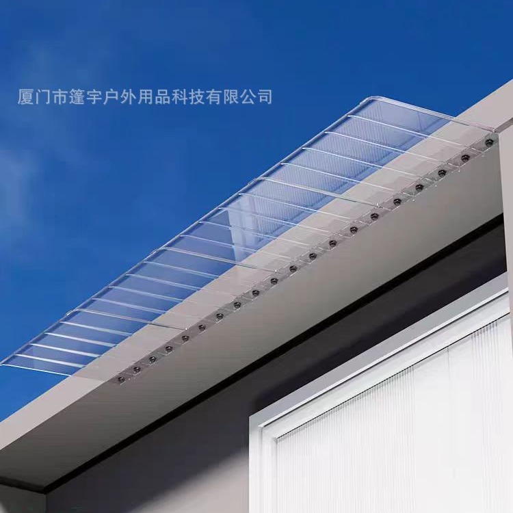 Pc Invisible Canopy Without Bracket Polycarbonate Awning Eaves Balcony Window Distribution Box Plug Rainproof Baffle