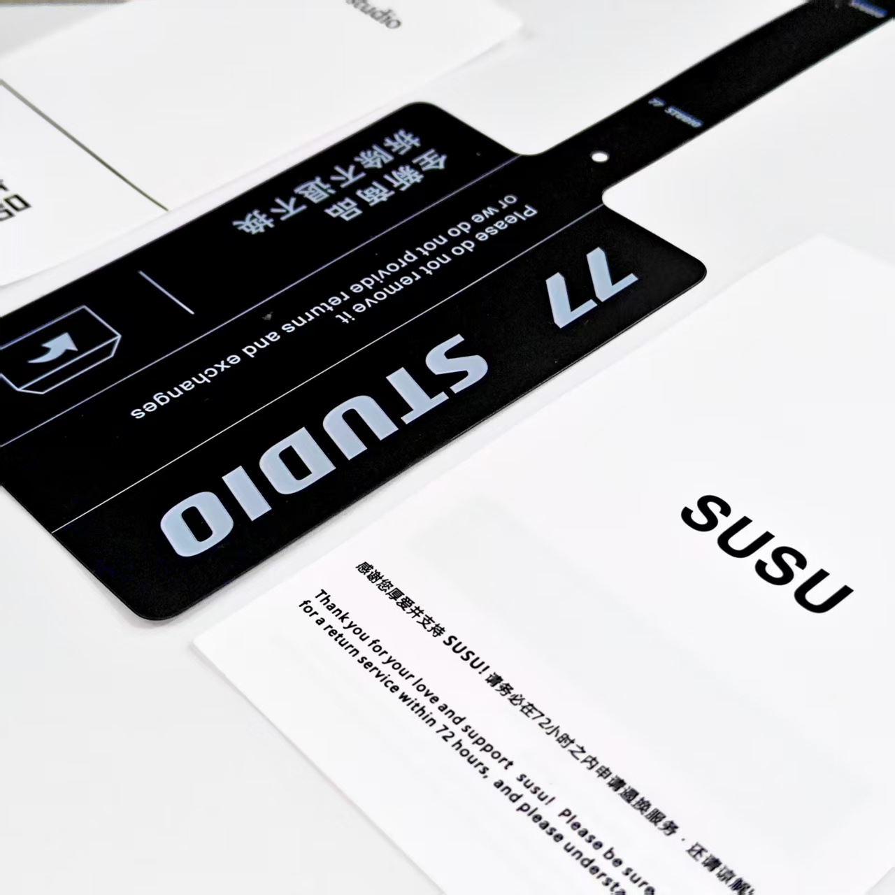 Soft Pvc Eva Men's and Women's Clothing, Shoes, Bags, Wedding Dresses, Logo Store Name, Anti-Theft, Anti-Adjustment, Anti-Counterfeiting Strip Labels and Tags