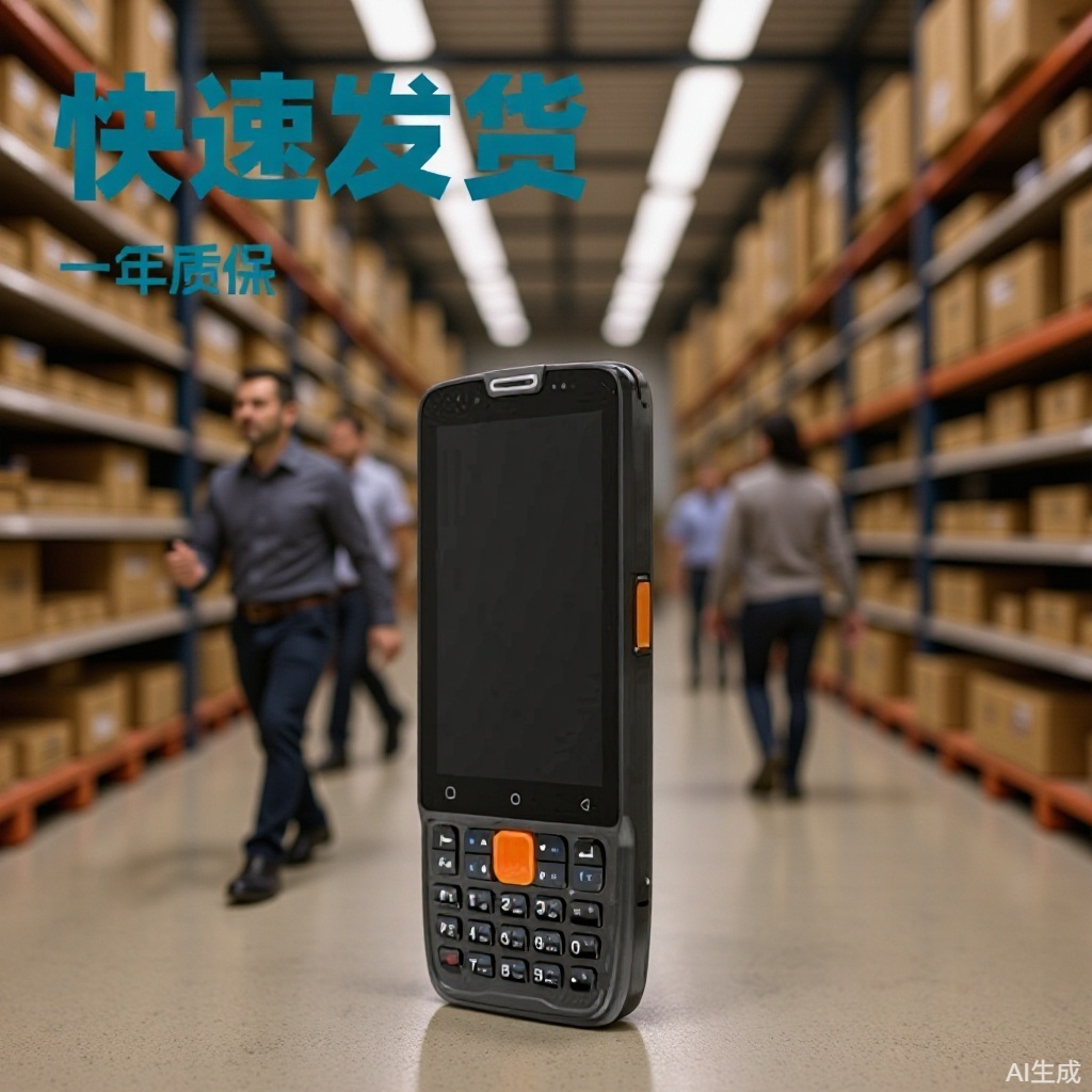 Портативный терминал для складской логистики, компактный смарт PDA для учета входящих и исходящих товаров