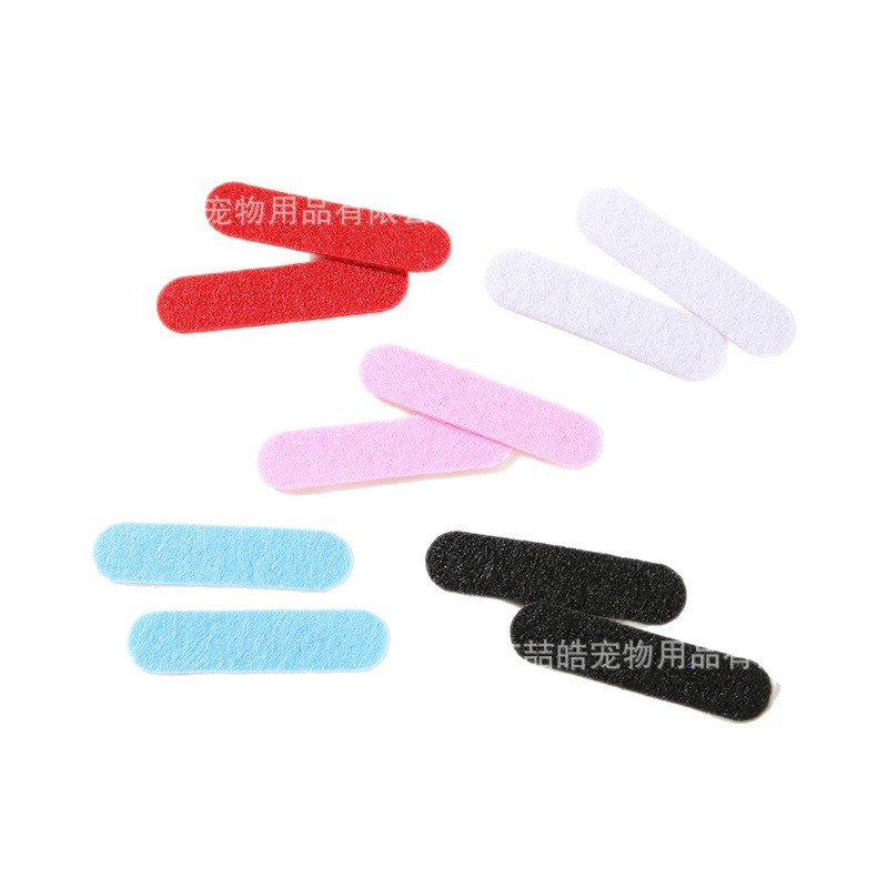 Pet Hairpin DIY Frog Clip Non-Woven Base Gasket Handmade Hair Accessories Special Mixed Color Cat and Dog Hairpin