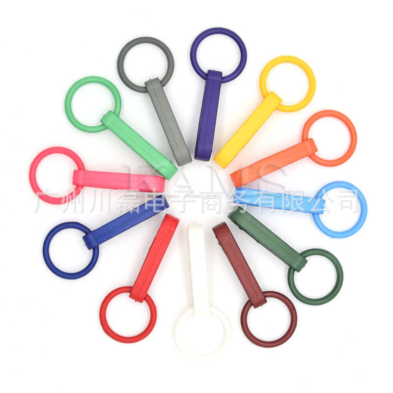 Light Colorful Plastic Hook Circled Hook Bag Strap Accessories Socks Hook Mask Hook