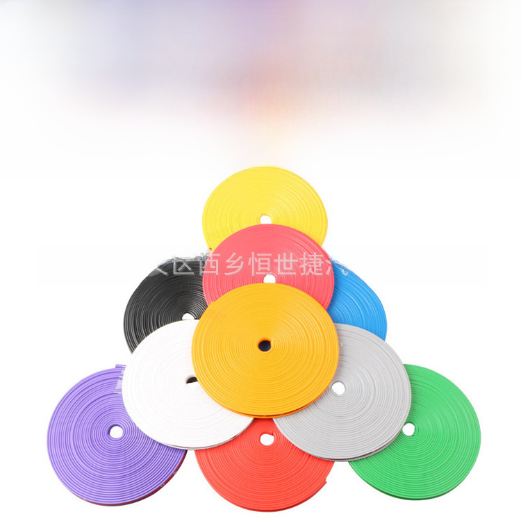 Car Wheel hub decorative strip tire steel ring decorative sticker anti-scratch strip decorative line anti-scratch anti-collision strip protective ring
