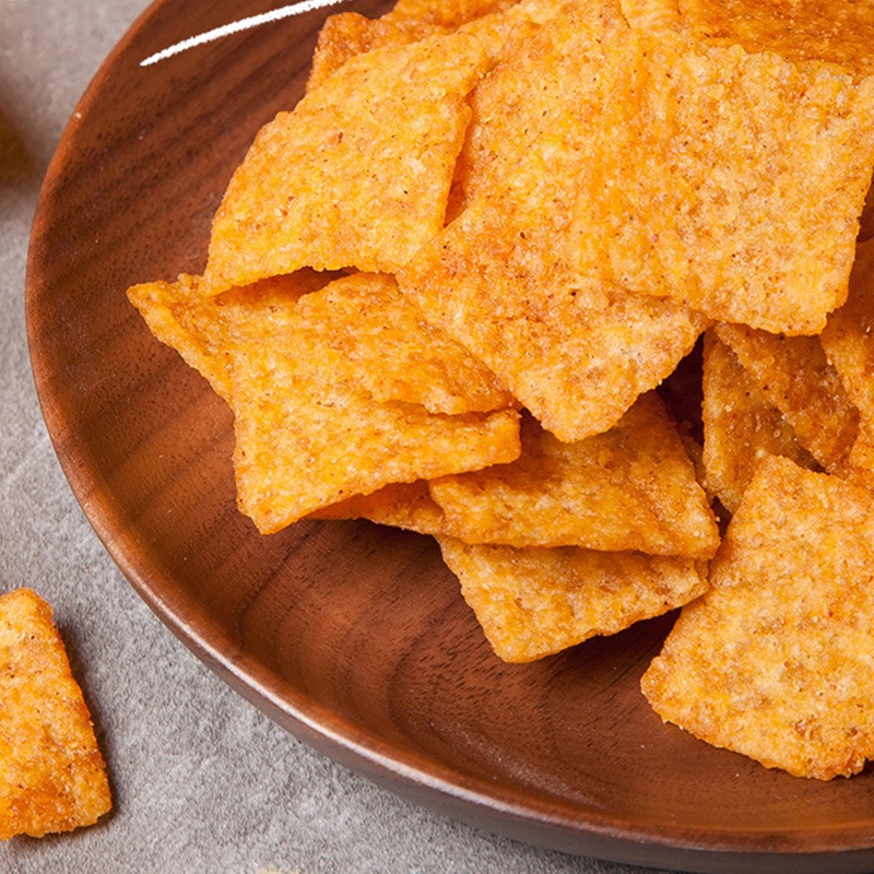 [three squirrels millet rice crust 60g] leisure snacks specialty traditional snacks spicy millet rice crust