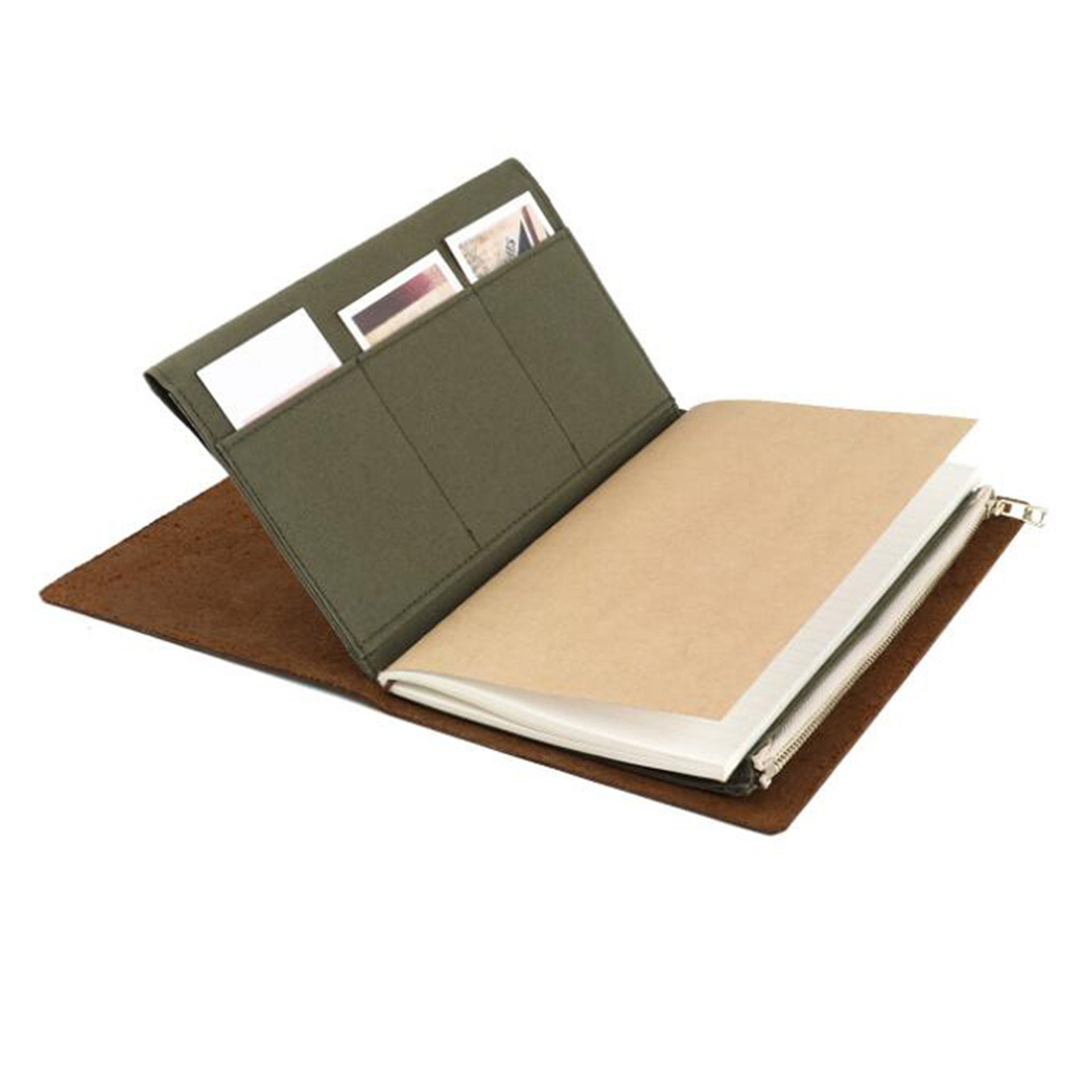 Original Traveler's Notebook Planner Traveler& # 39's Factory Tn Paper Zipper Bag