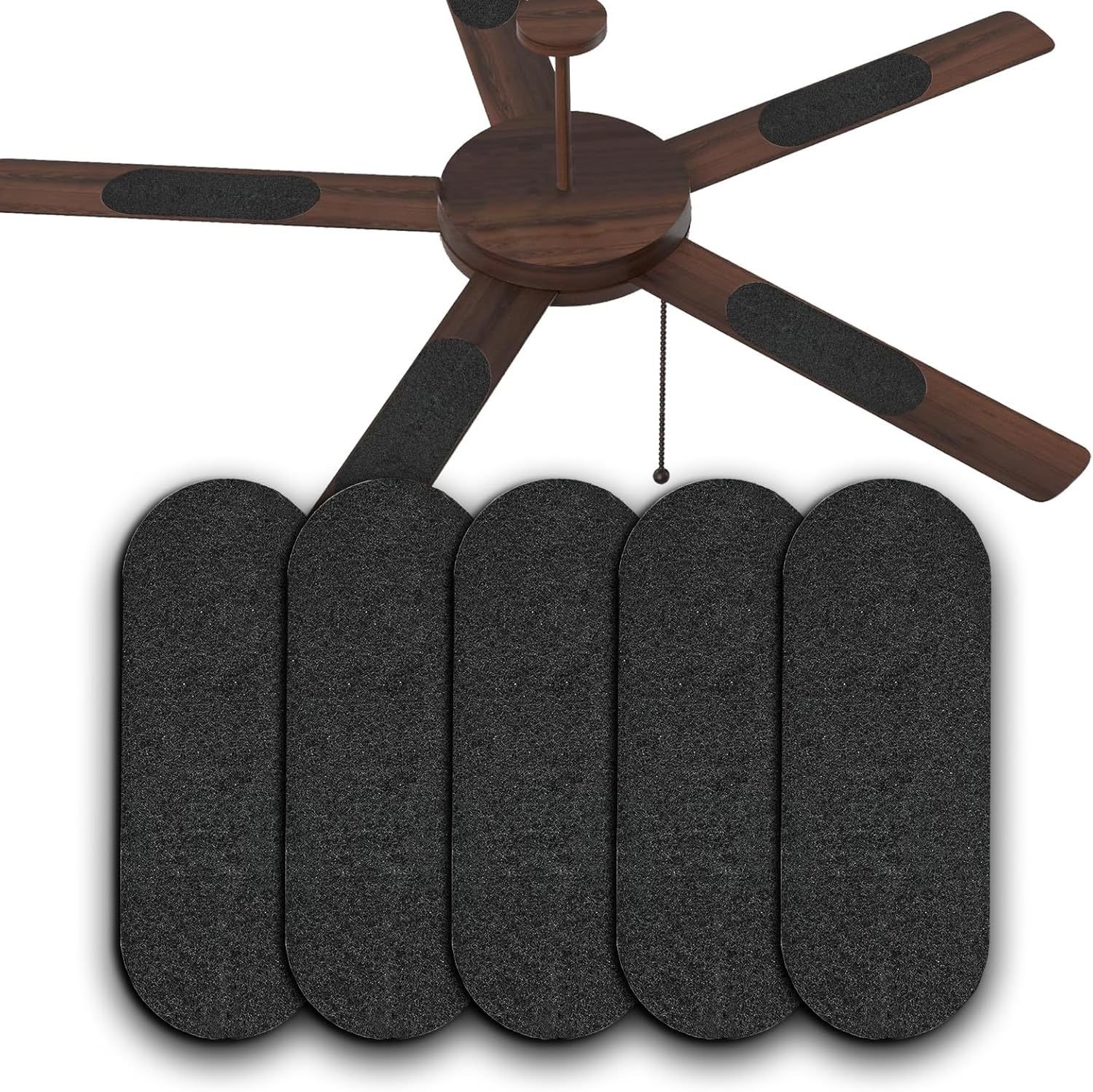 Cross-border hot sale ceiling fan activated carbon fiber filter electric fan blade activated carbon air filter cotton with adhesive