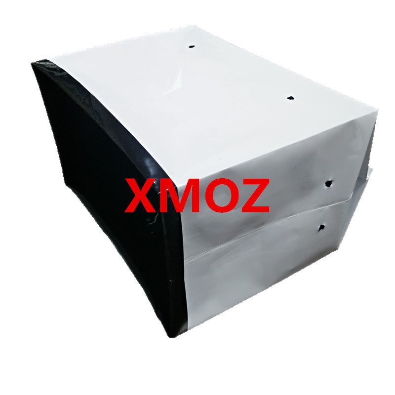 White Outside and Black Inside Planting Bag, Agricultural Greenhouse Soilless Cultivation Technology Seedling Bag Growth Bag, Fruit and Vegetable Substrate Bag