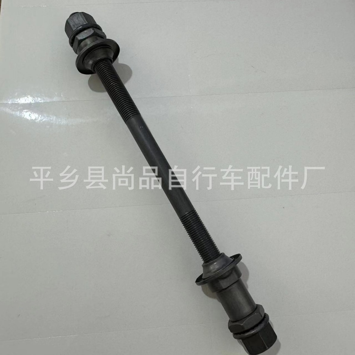 Bicycle front and rear axle mountain bike variable speed axle stick steel front axle rear axle solid shaft 190mm front and rear axle rod