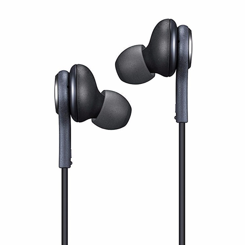 S8/S10 in-ear 3.5mm earphone wire control volume adjustment with microphone and subwoofer earplugs