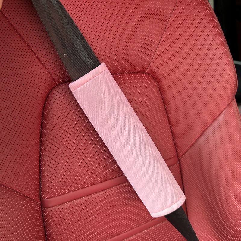 Car Shoulder Protector with Ice Silk Car Extended Safety Belt Long-Distance Anti-Strangle Cover Soft and Suitable for All Seasons