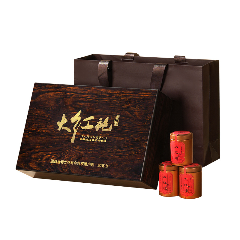 Wuyishan Super Dahongpao Rock Tea Oolong Tea Zhengshan Small Group Gift Boxes High-end Gifts Jin Junmei
